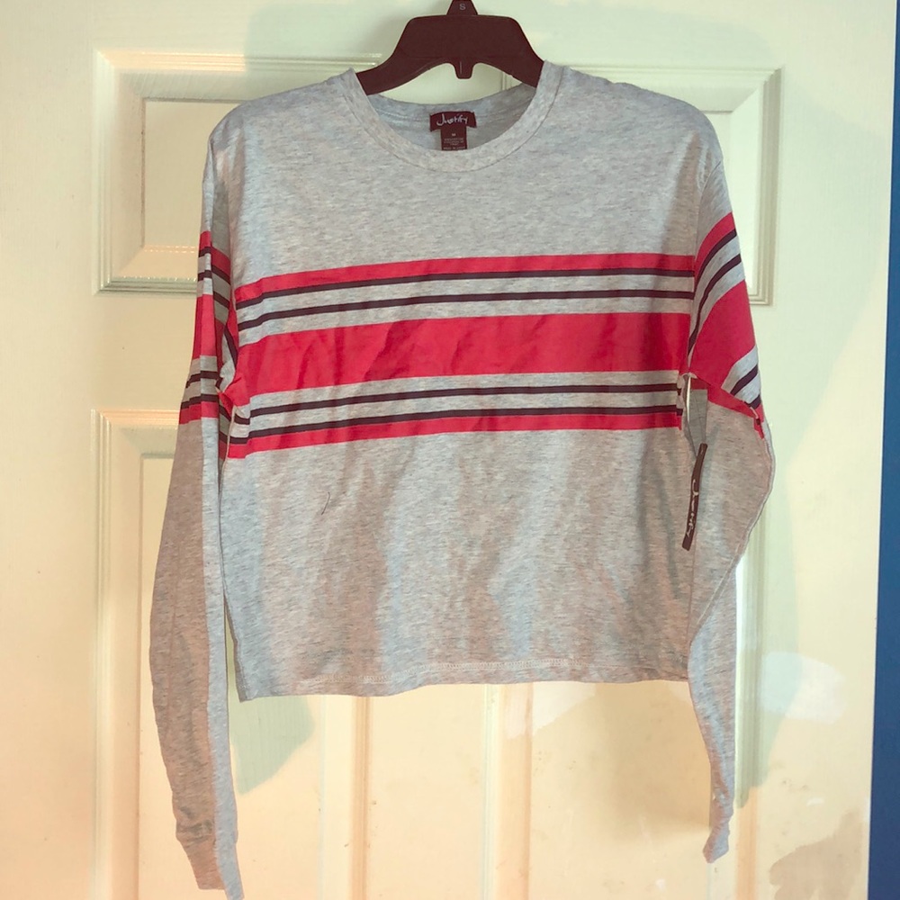 Long sleeve crop top
